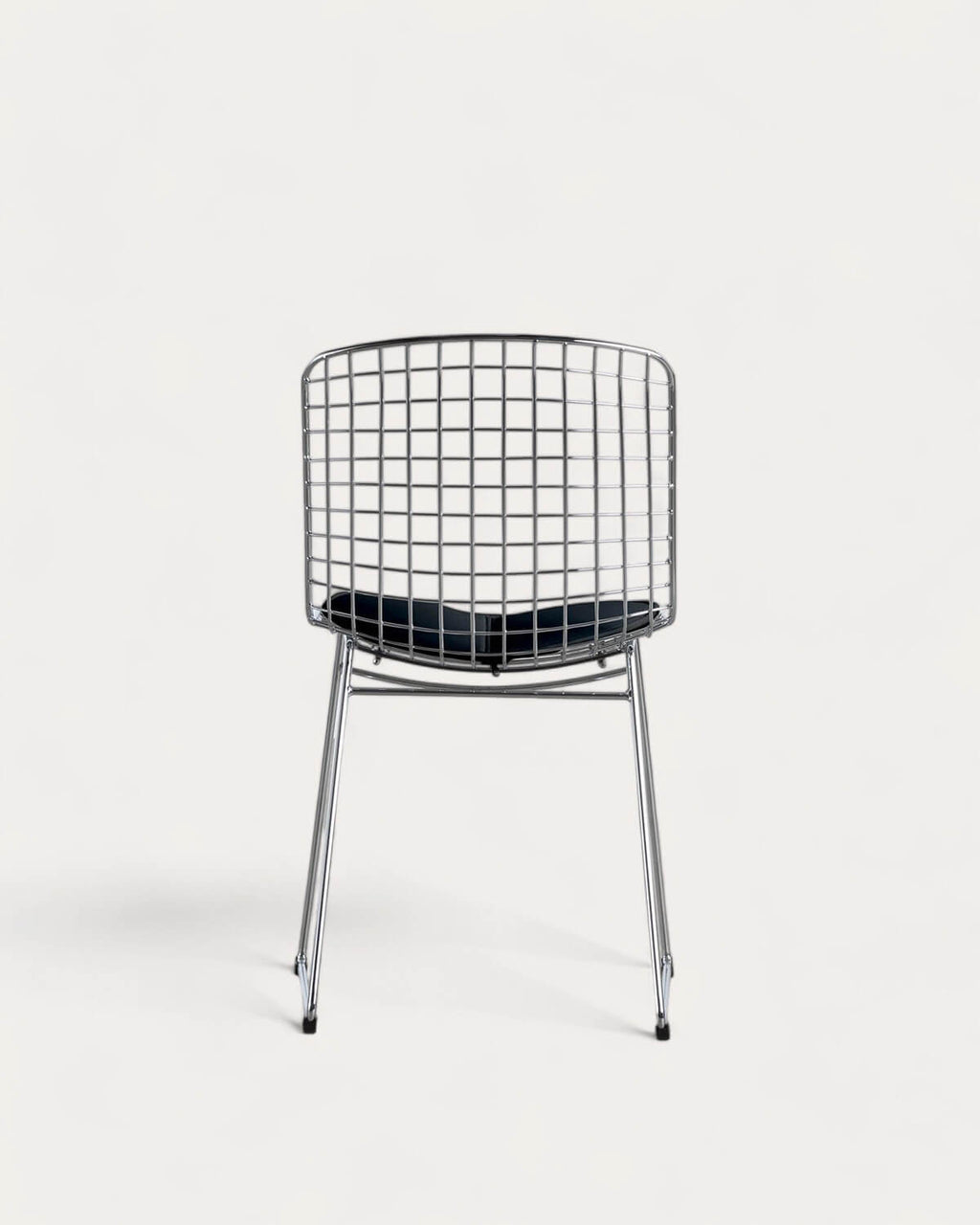 Aras High Back Metal Dining Chair