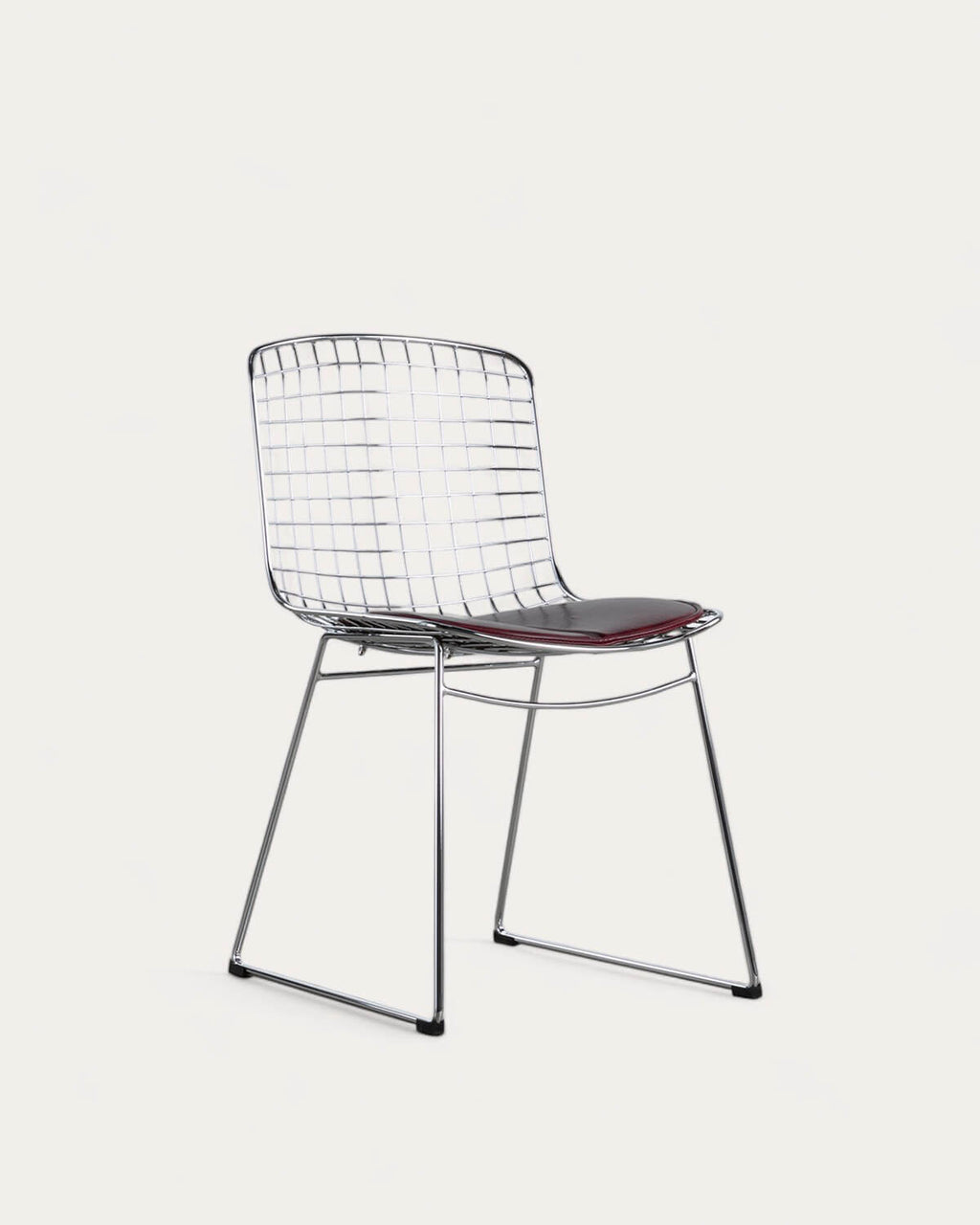 Aras High Back Metal Dining Chair