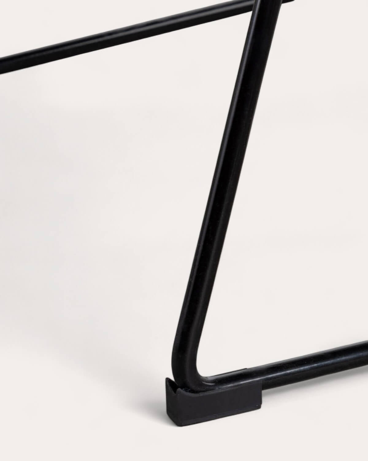 Aras High Back Metal Dining Chair