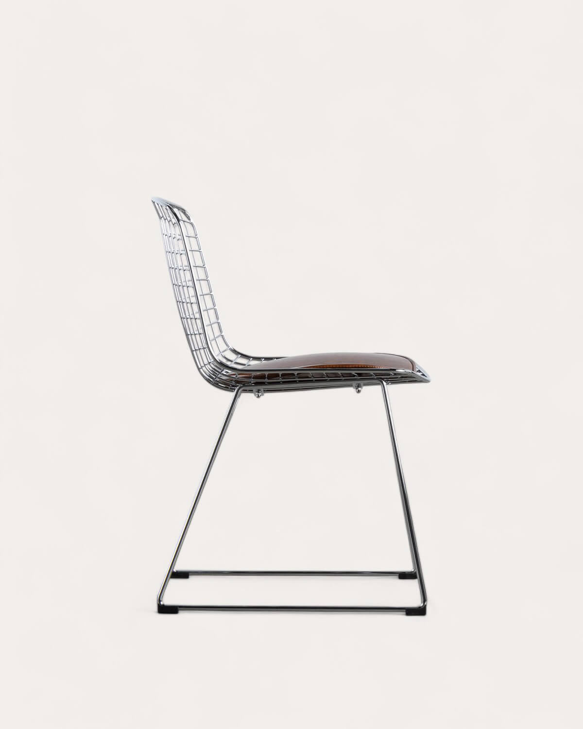 Aras High Back Metal Dining Chair