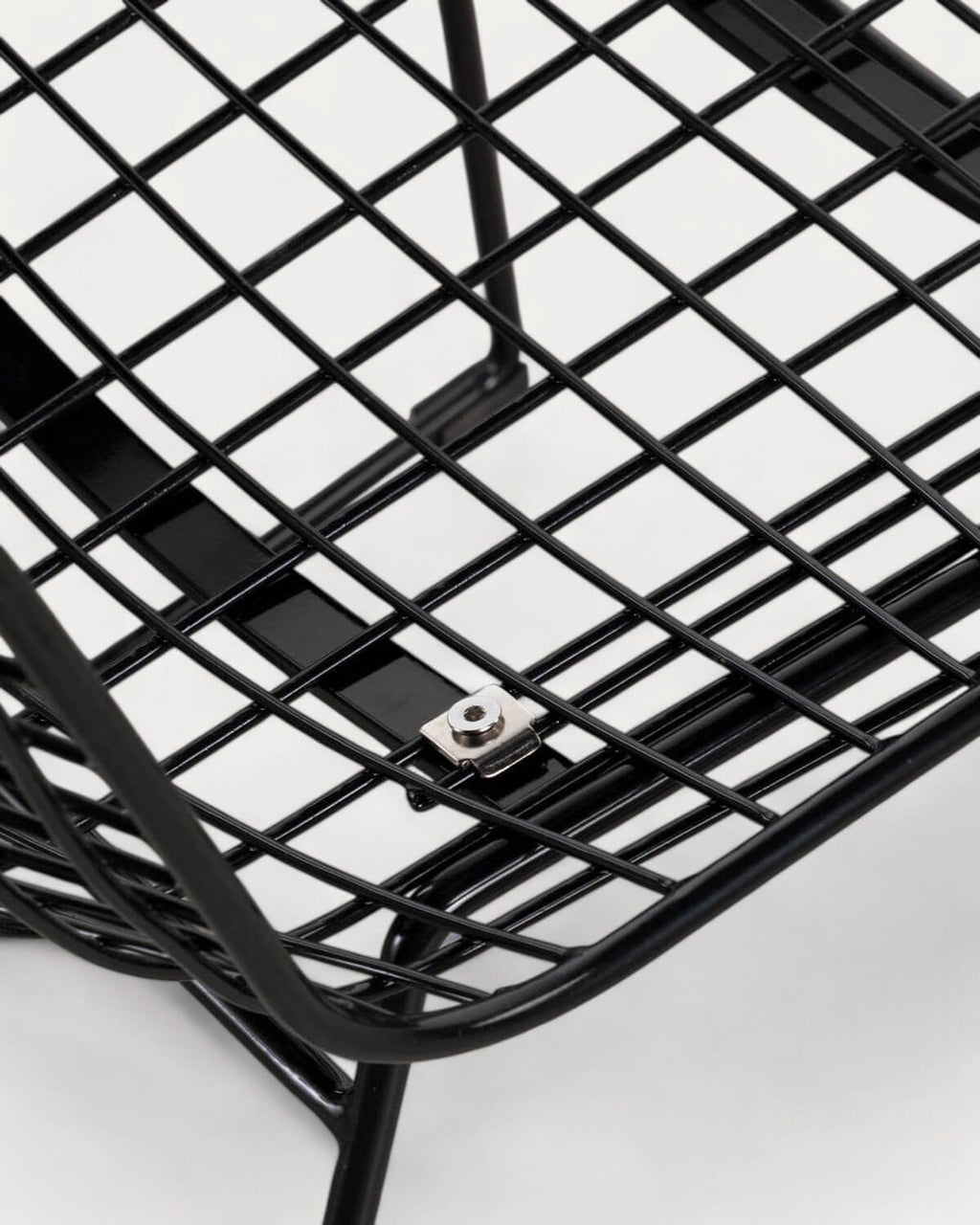 Aras High Back Metal Dining Chair