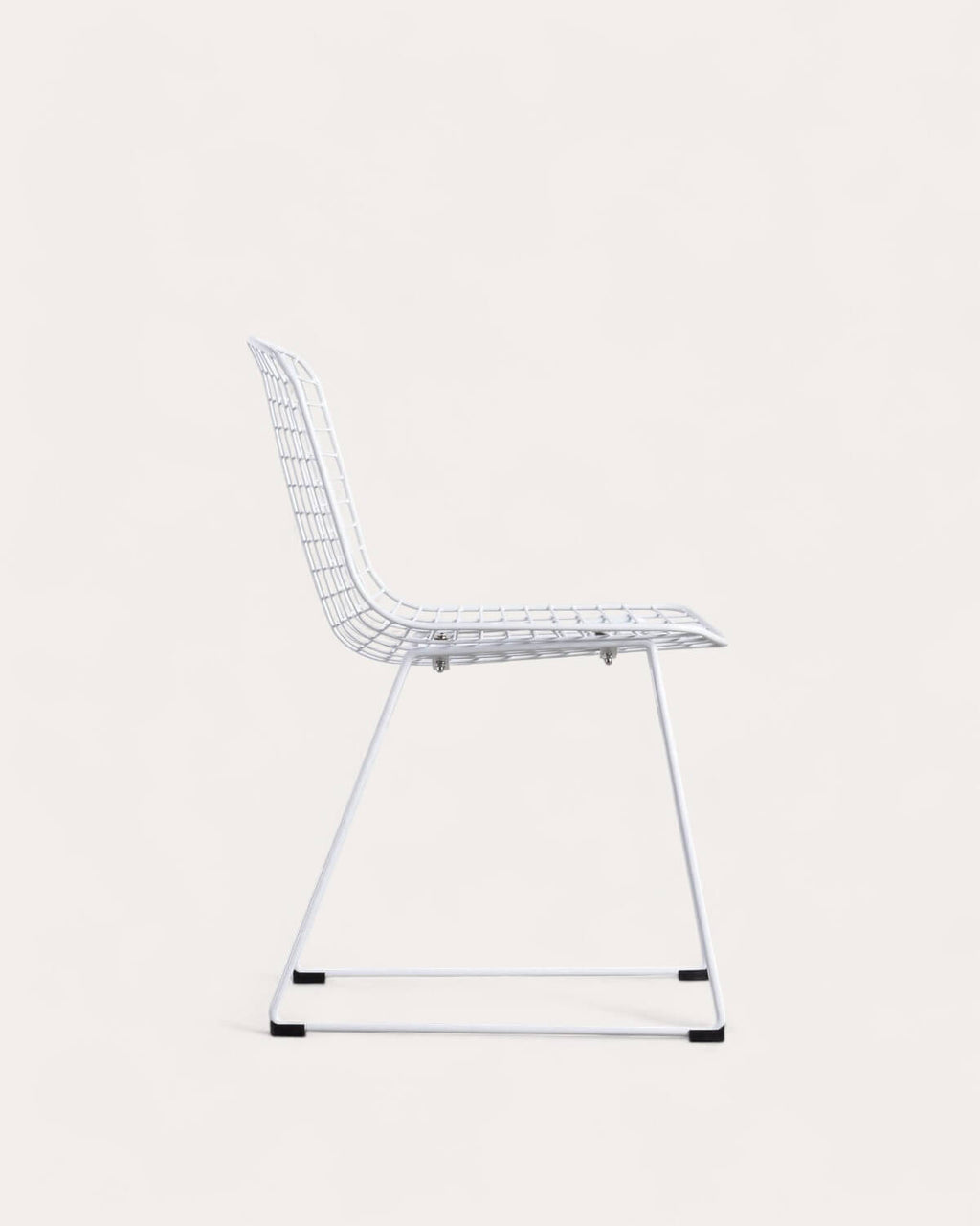 Aras High Back Metal Dining Chair