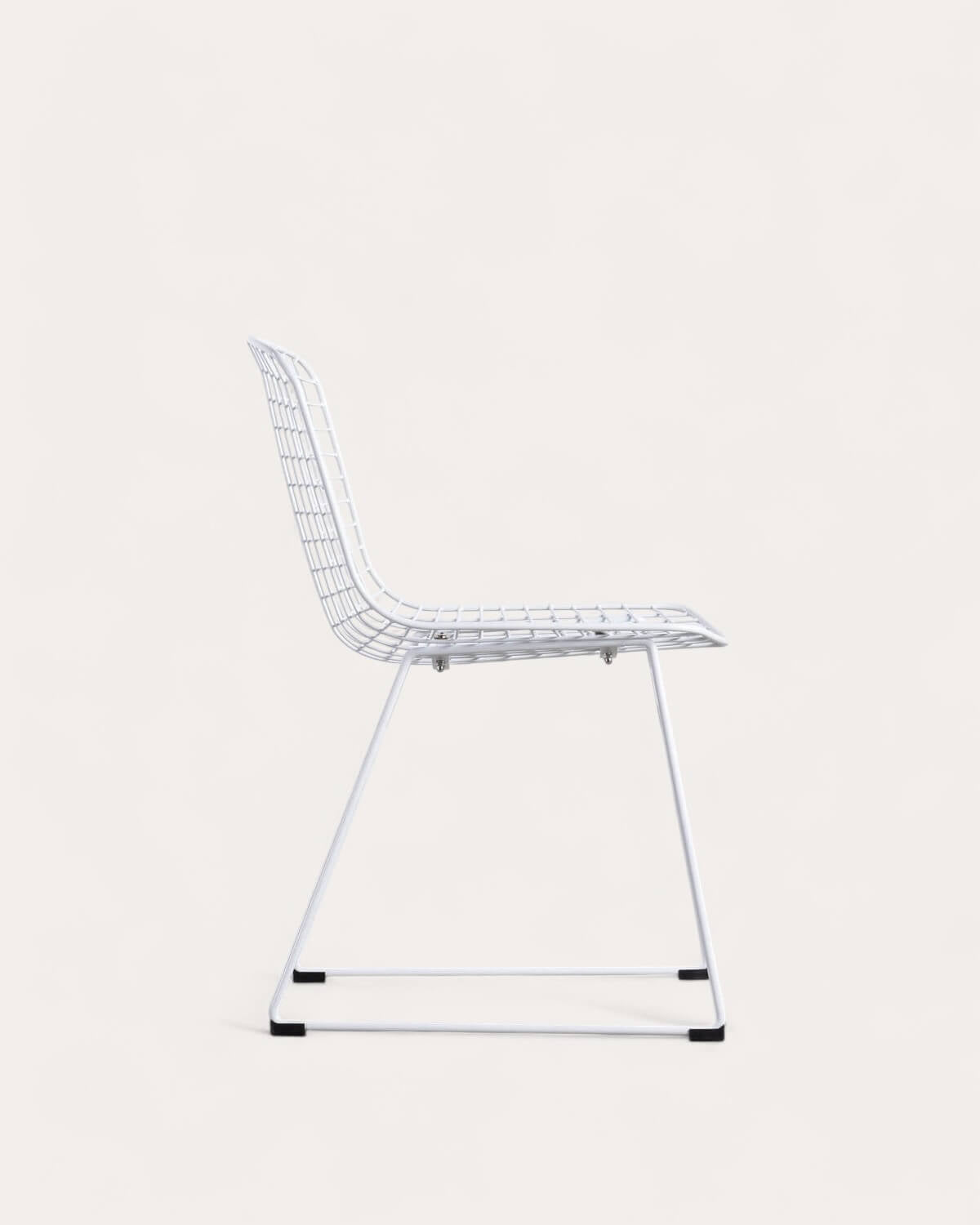 Aras High Back Metal Dining Chair