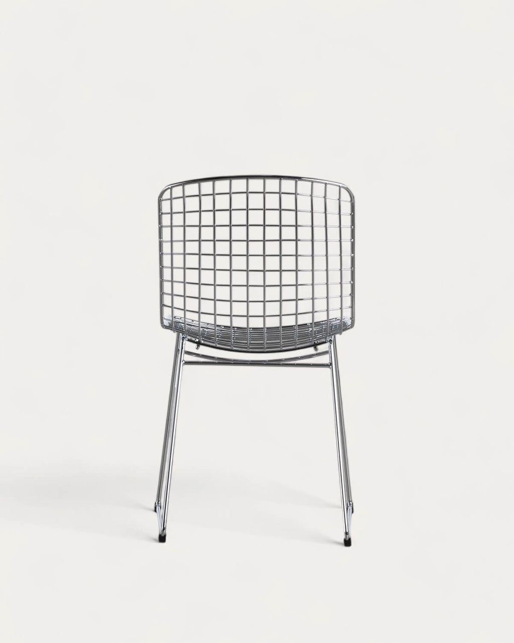 Aras High Back Metal Dining Chair