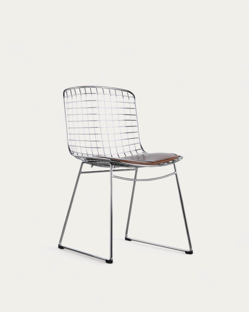 Aras High Back Metal Dining Chair