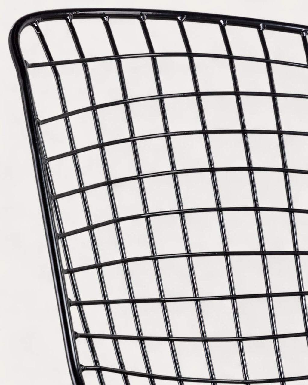 Aras High Back Metal Dining Chair
