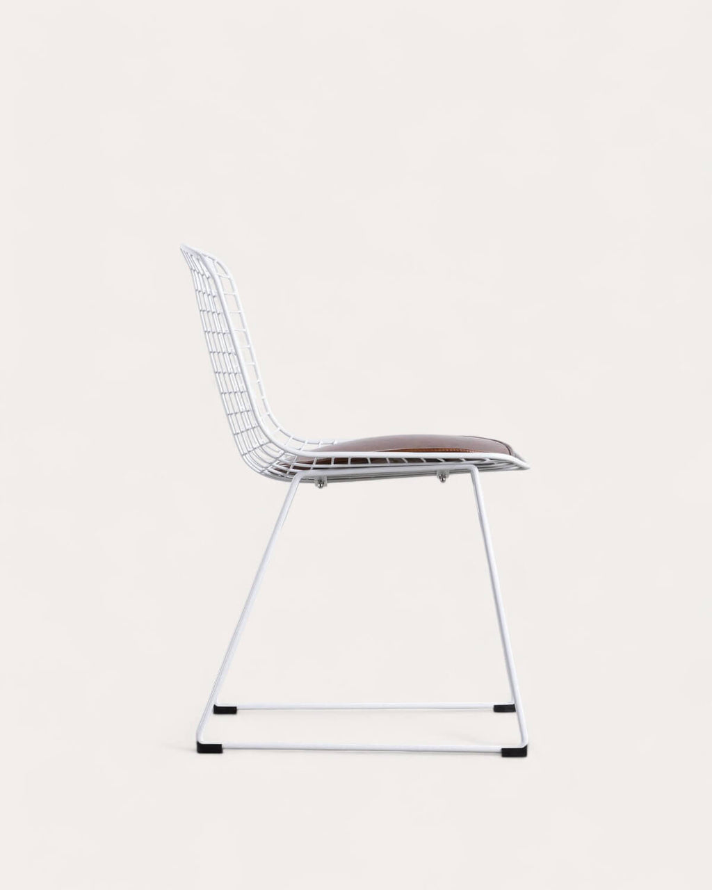 Aras High Back Metal Dining Chair
