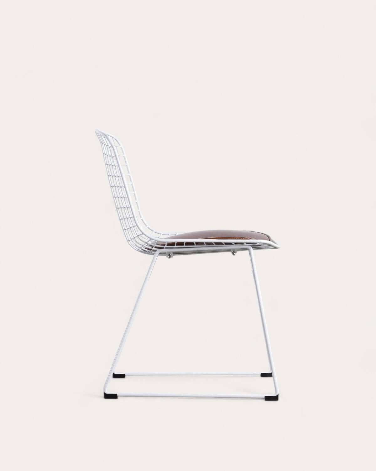Aras High Back Metal Dining Chair
