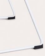 Aras High Back Metal Dining Chair