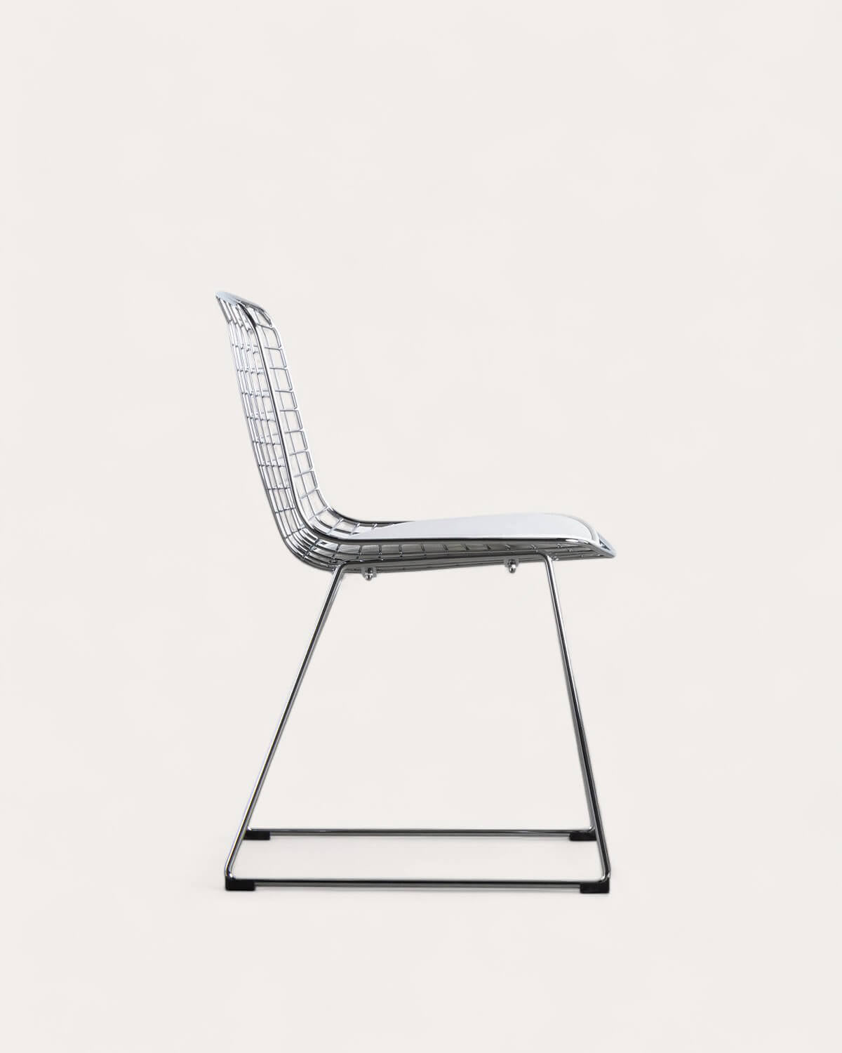 Aras High Back Metal Dining Chair