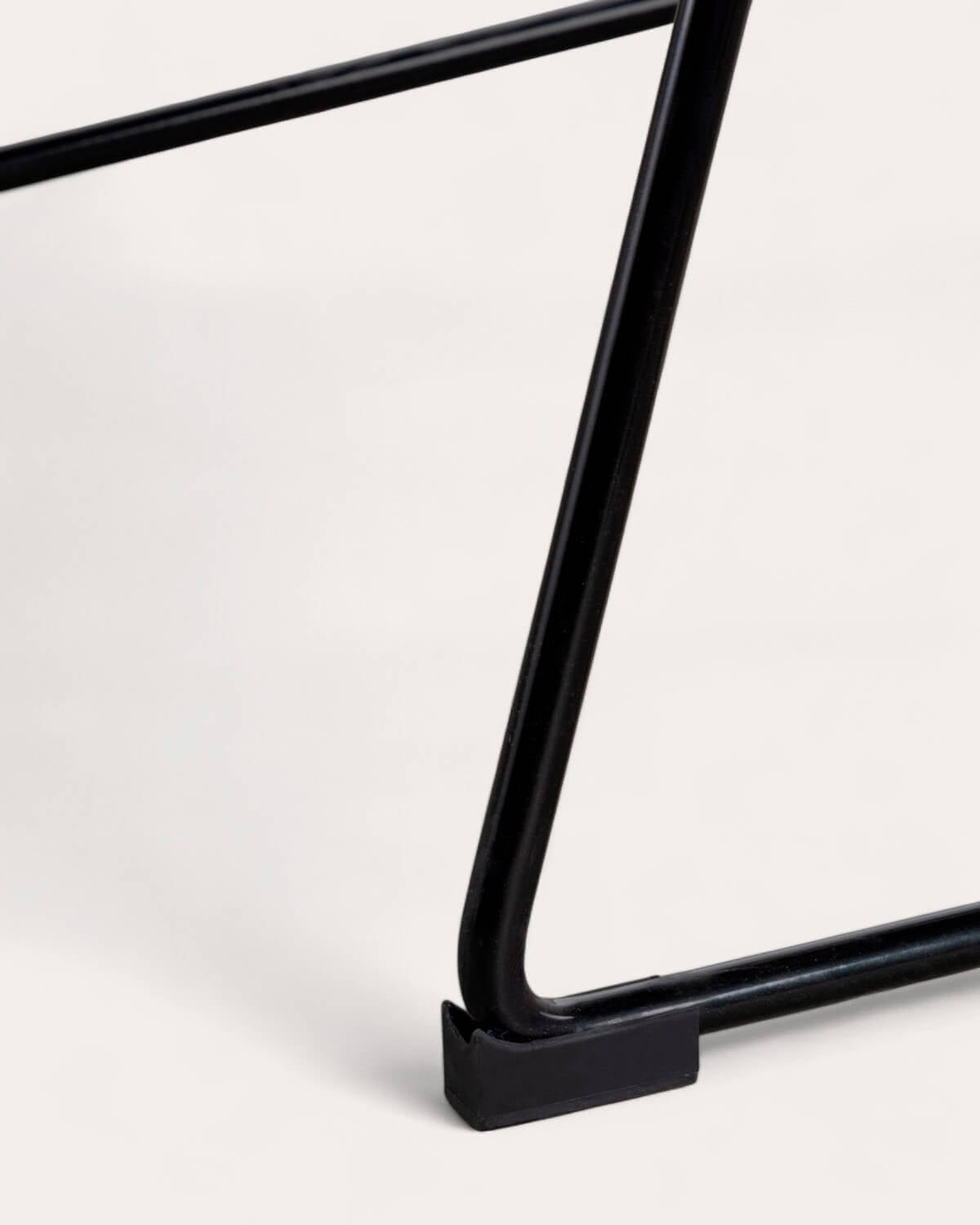 Aras High Back Metal Dining Chair
