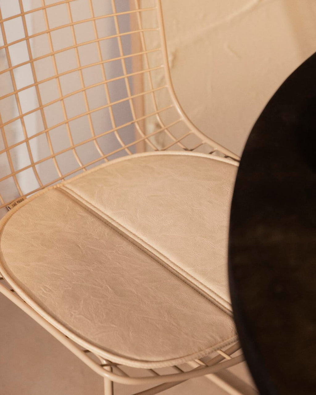 Aras High Back Metal Dining Chair