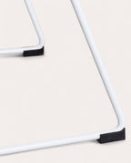Aras High Back Metal Dining Chair