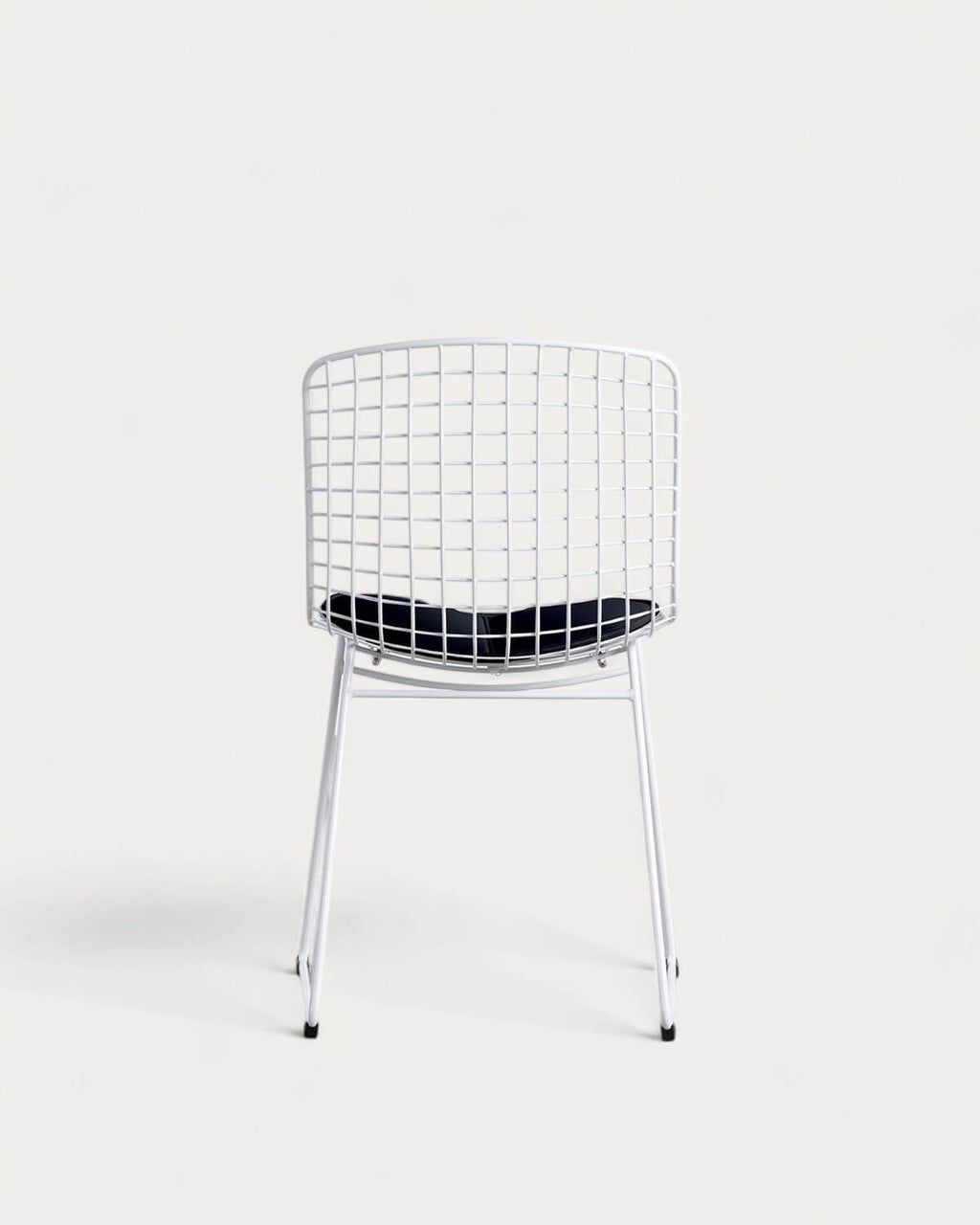 Aras High Back Metal Dining Chair