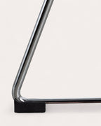 Aras High Back Metal Dining Chair