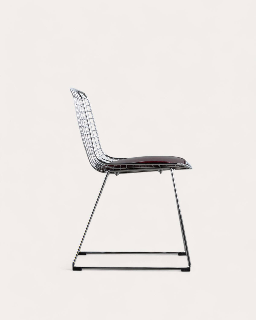 Aras High Back Metal Dining Chair