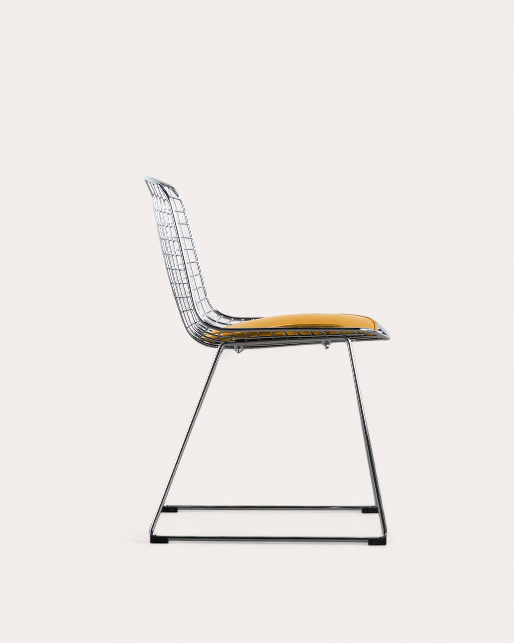 Aras High Back Metal Dining Chair
