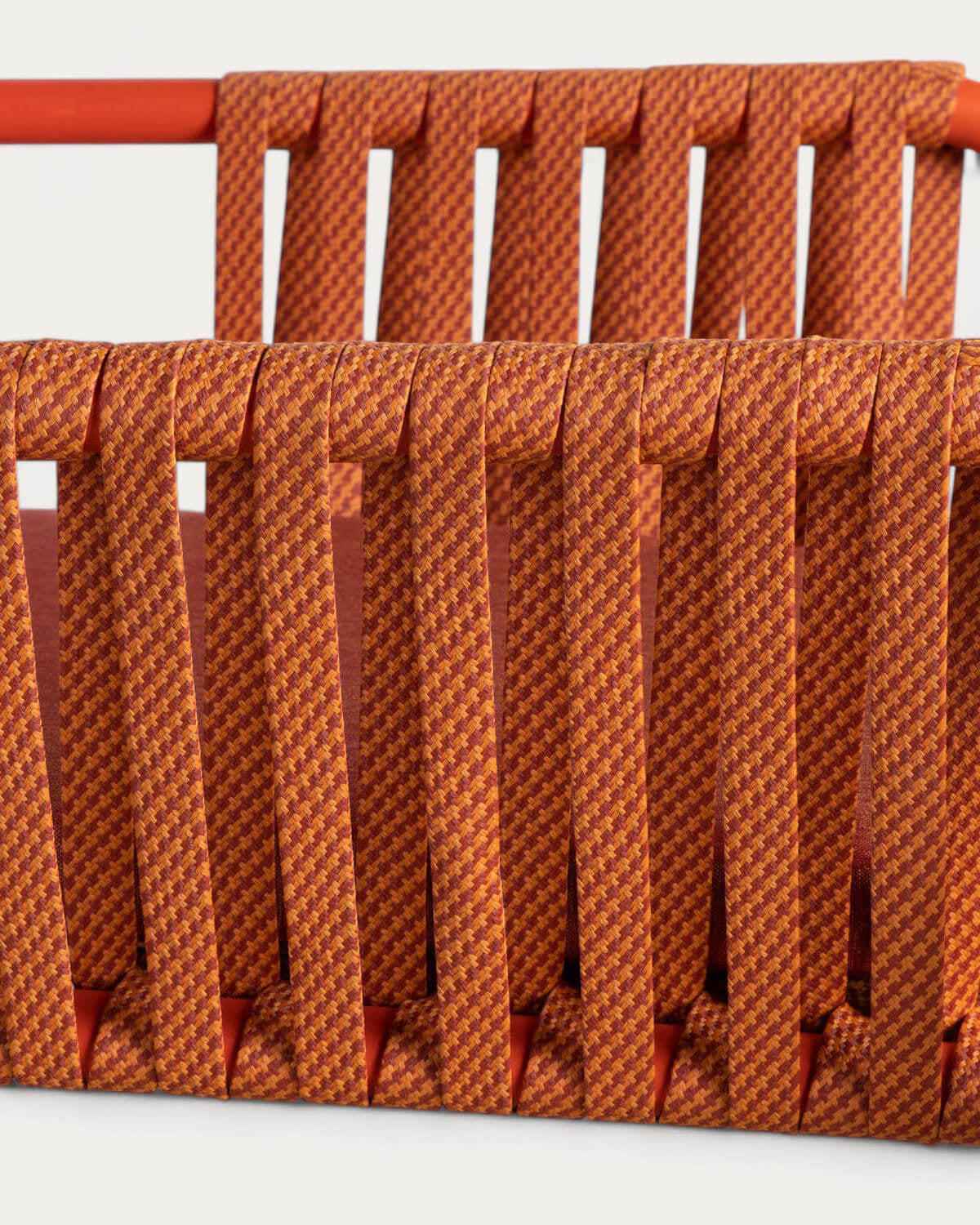 Drian Aluminum and Rope Dining Chair