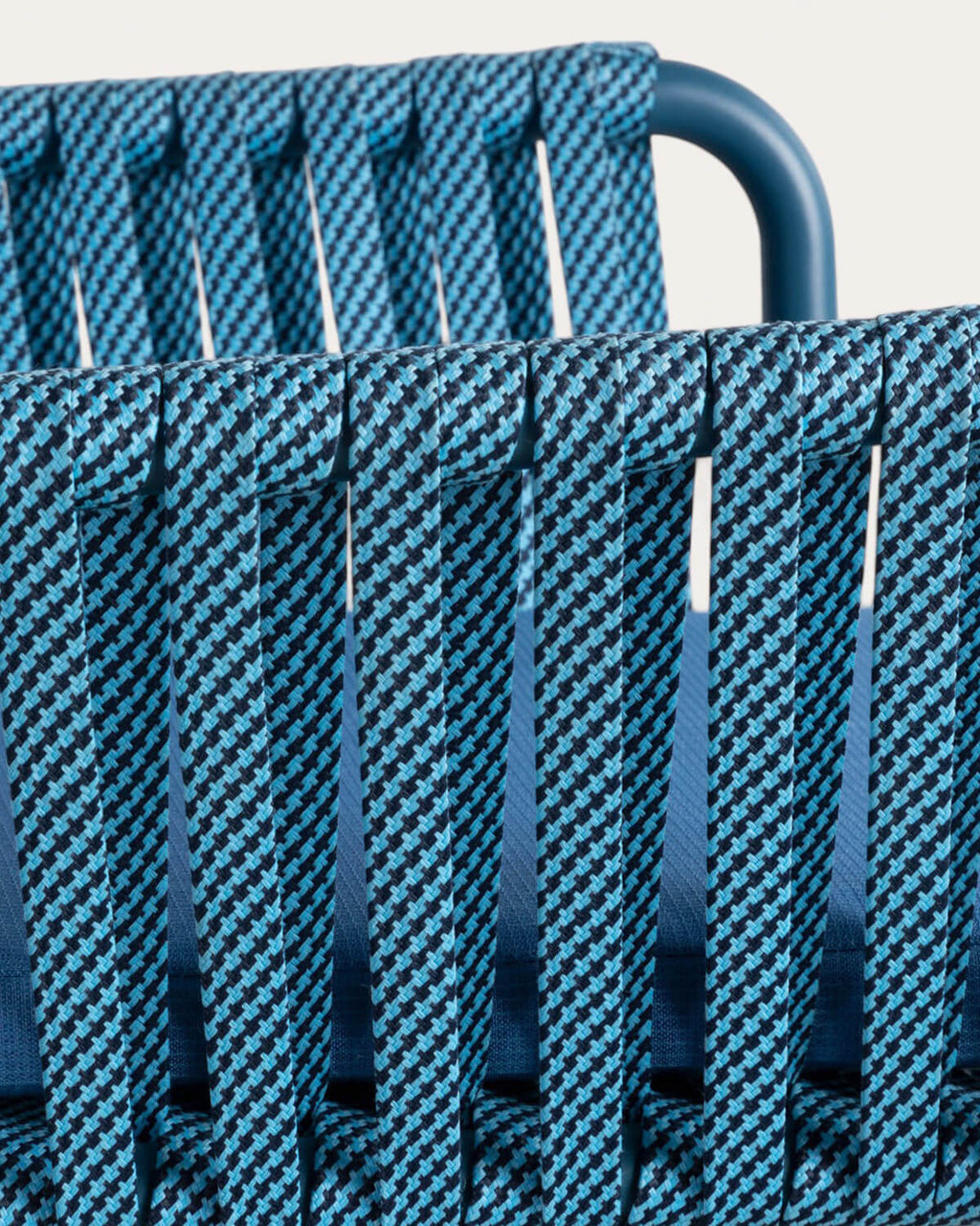 Drian Aluminum and Rope Dining Chair