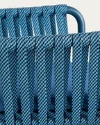 Drian Aluminum and Rope Dining Chair