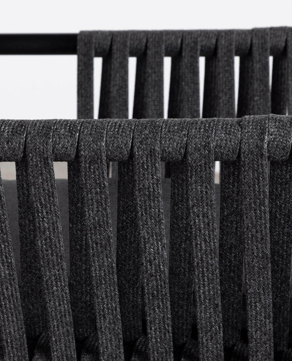 Drian Aluminum and Rope Dining Chair