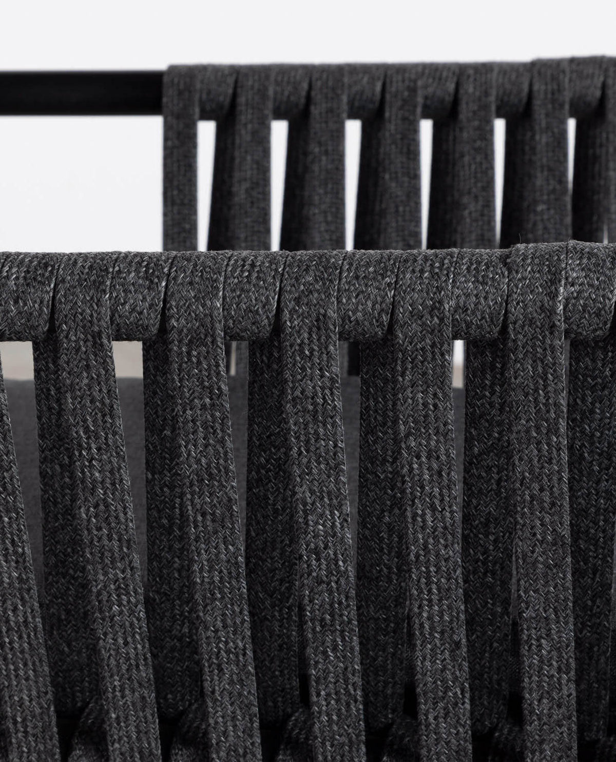 Drian Aluminum and Rope Dining Chair