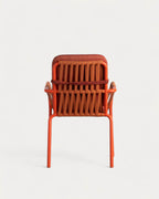 Drian Aluminum and Rope Dining Chair