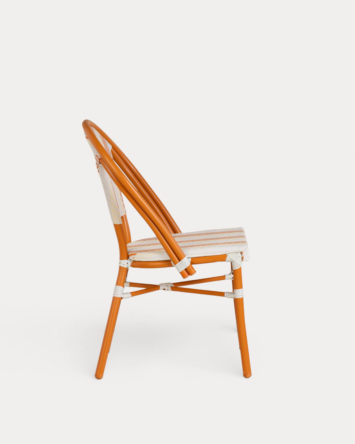Yona Bistro Aluminum and Synthetic Rattan Dining Chair