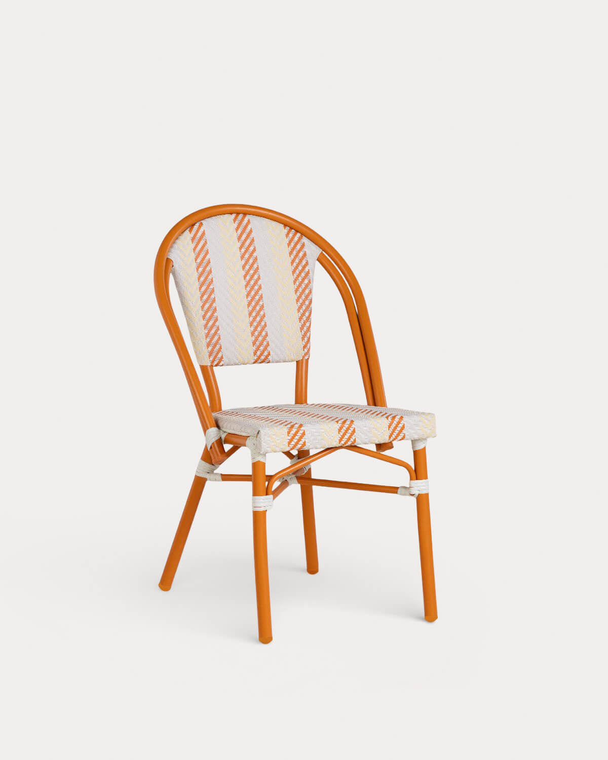Yona Bistro Aluminum and Synthetic Rattan Dining Chair