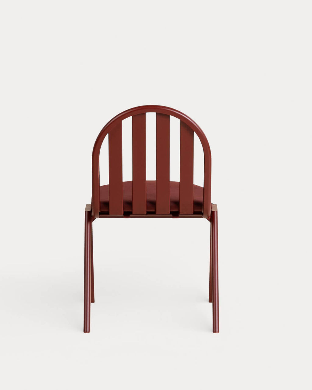 Aluminum and fabric dining chair Llibet