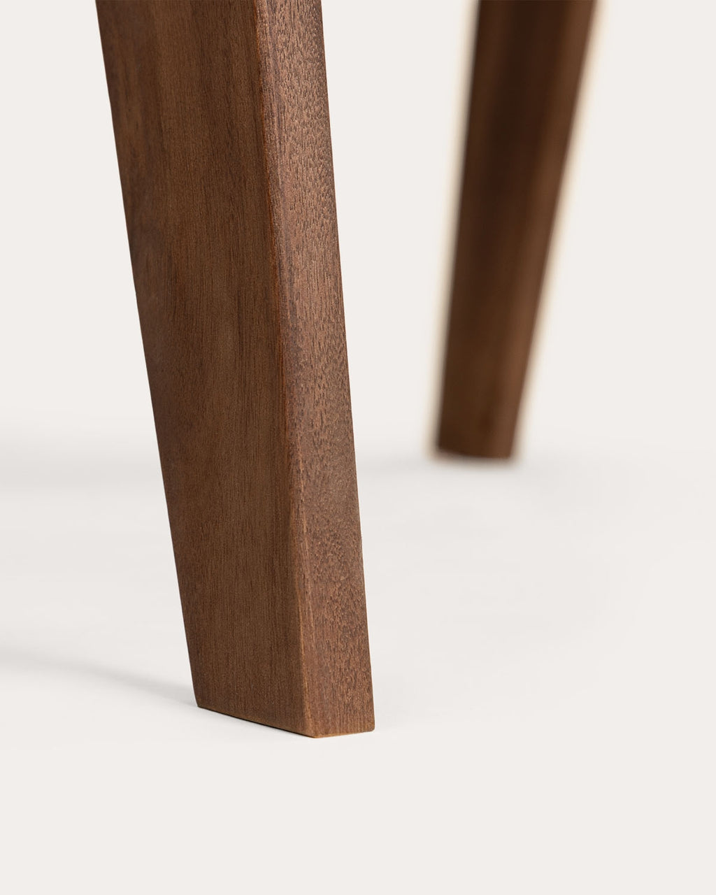 Tanon Acacia Wood Dining Chair with Armrests