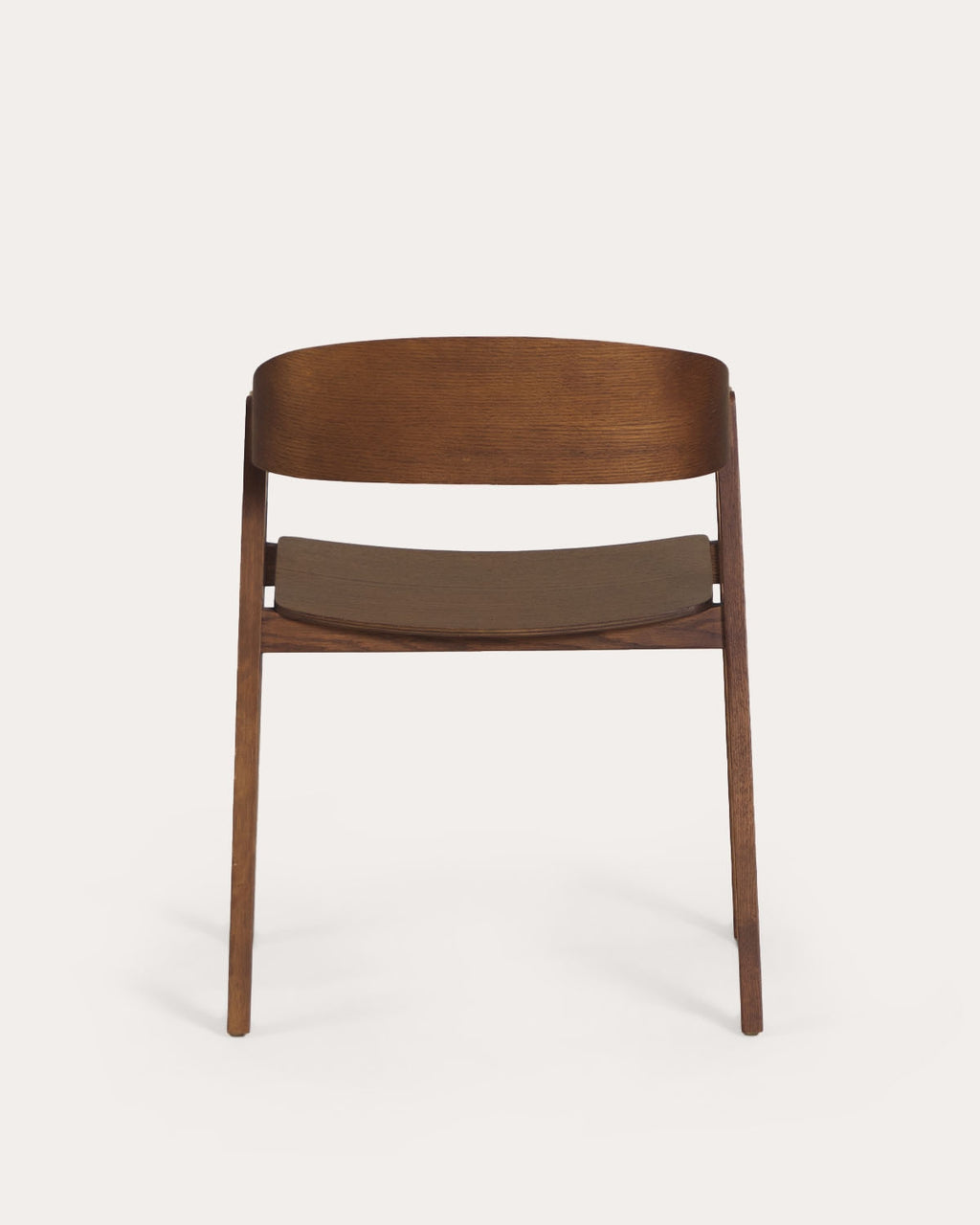 Oak wood dining chair with armrests Laly