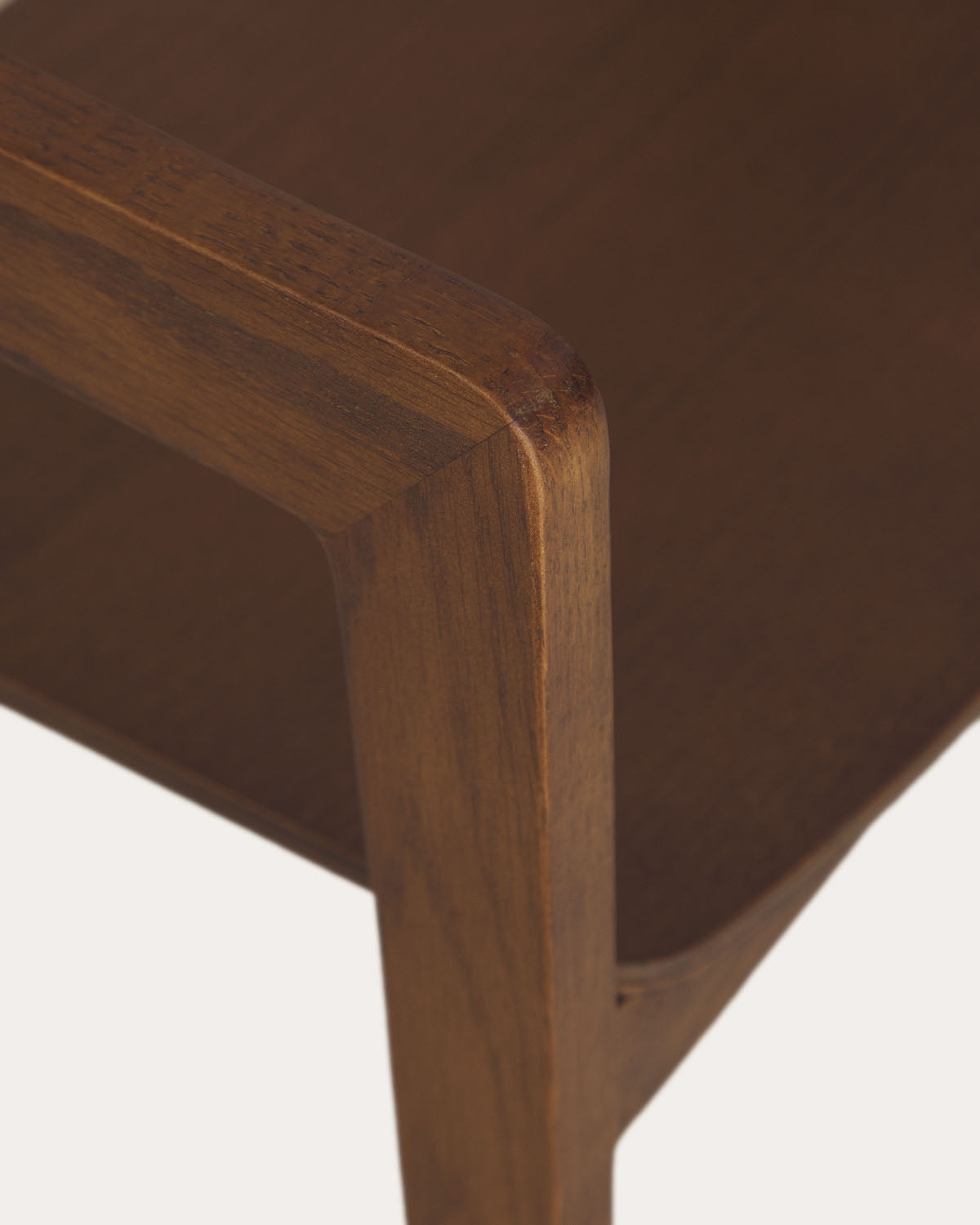 Oak wood dining chair with armrests Laly
