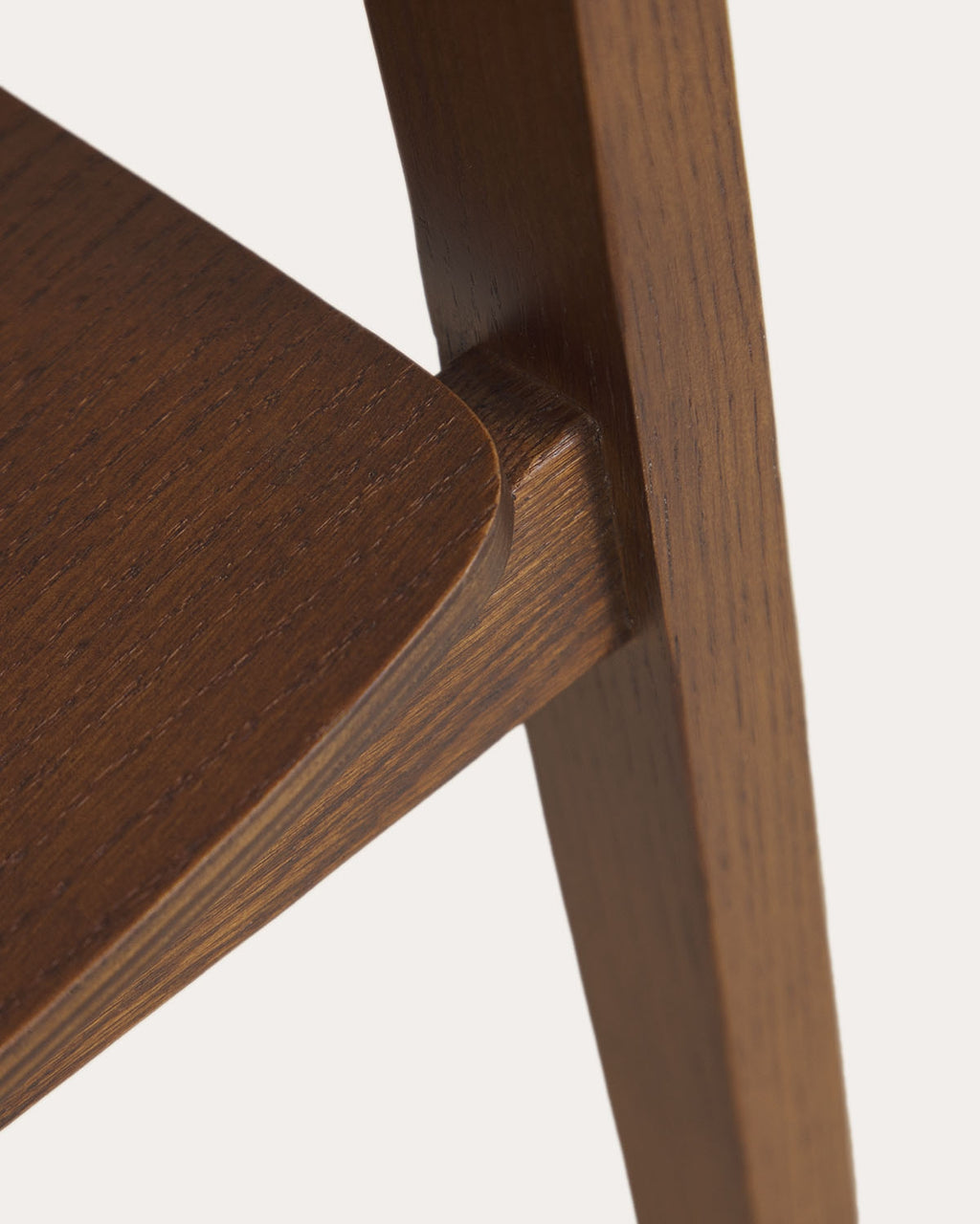 Oak wood dining chair with armrests Laly