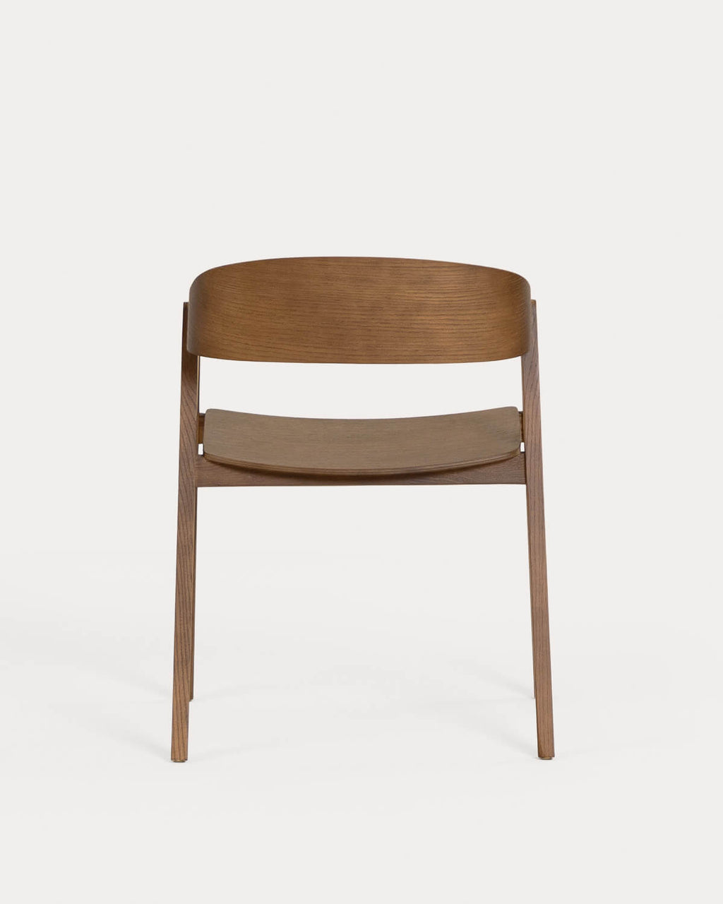 Oak wood dining chair with armrests Laly