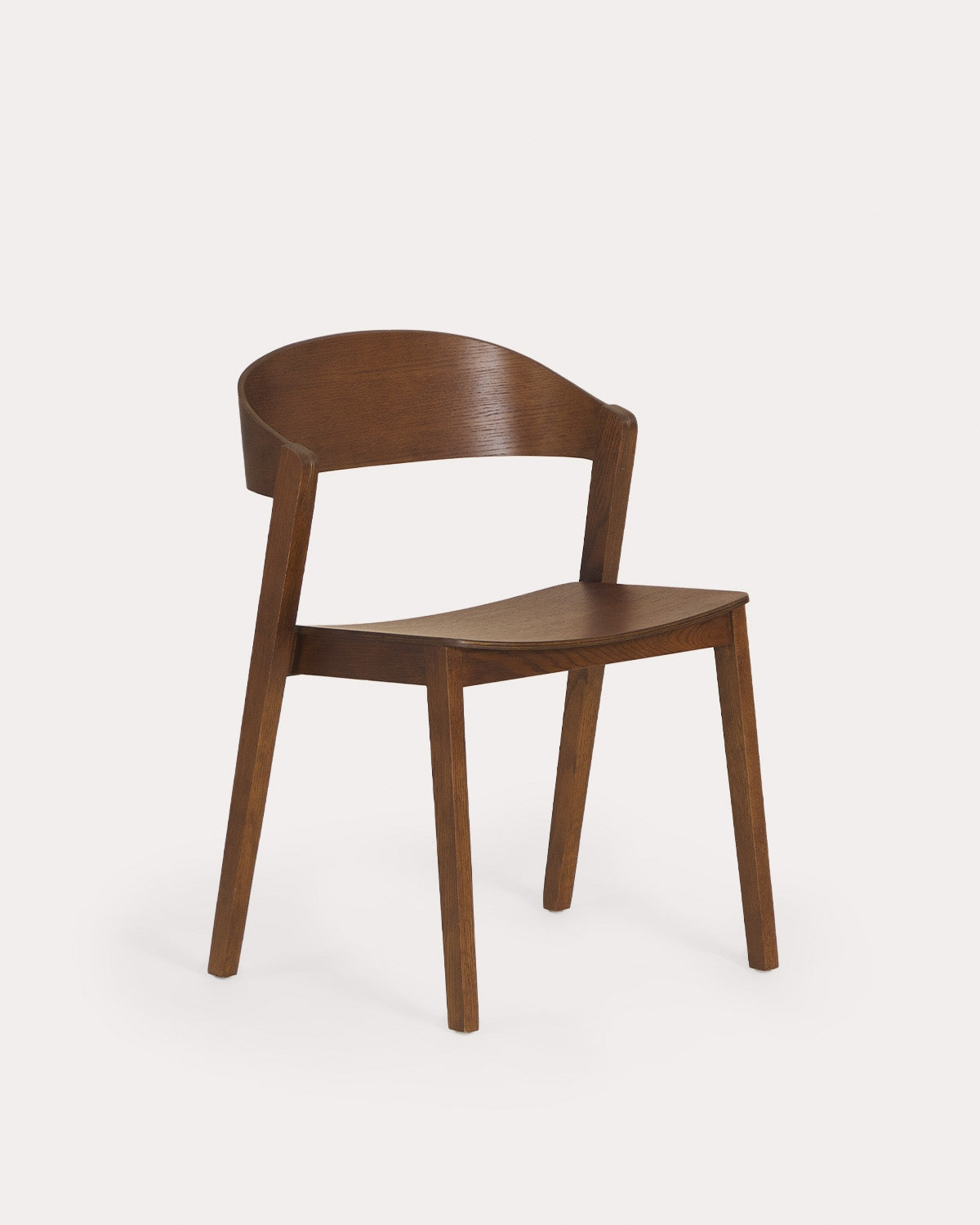 Laly oak wood dining chair