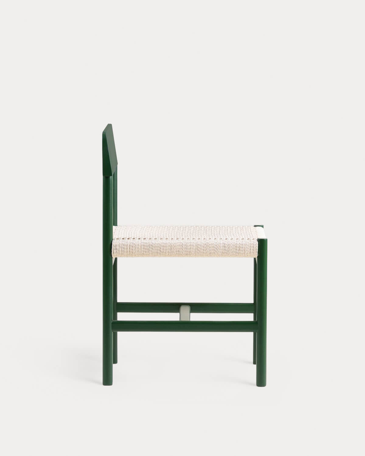 Paula wood and rattan dining chair