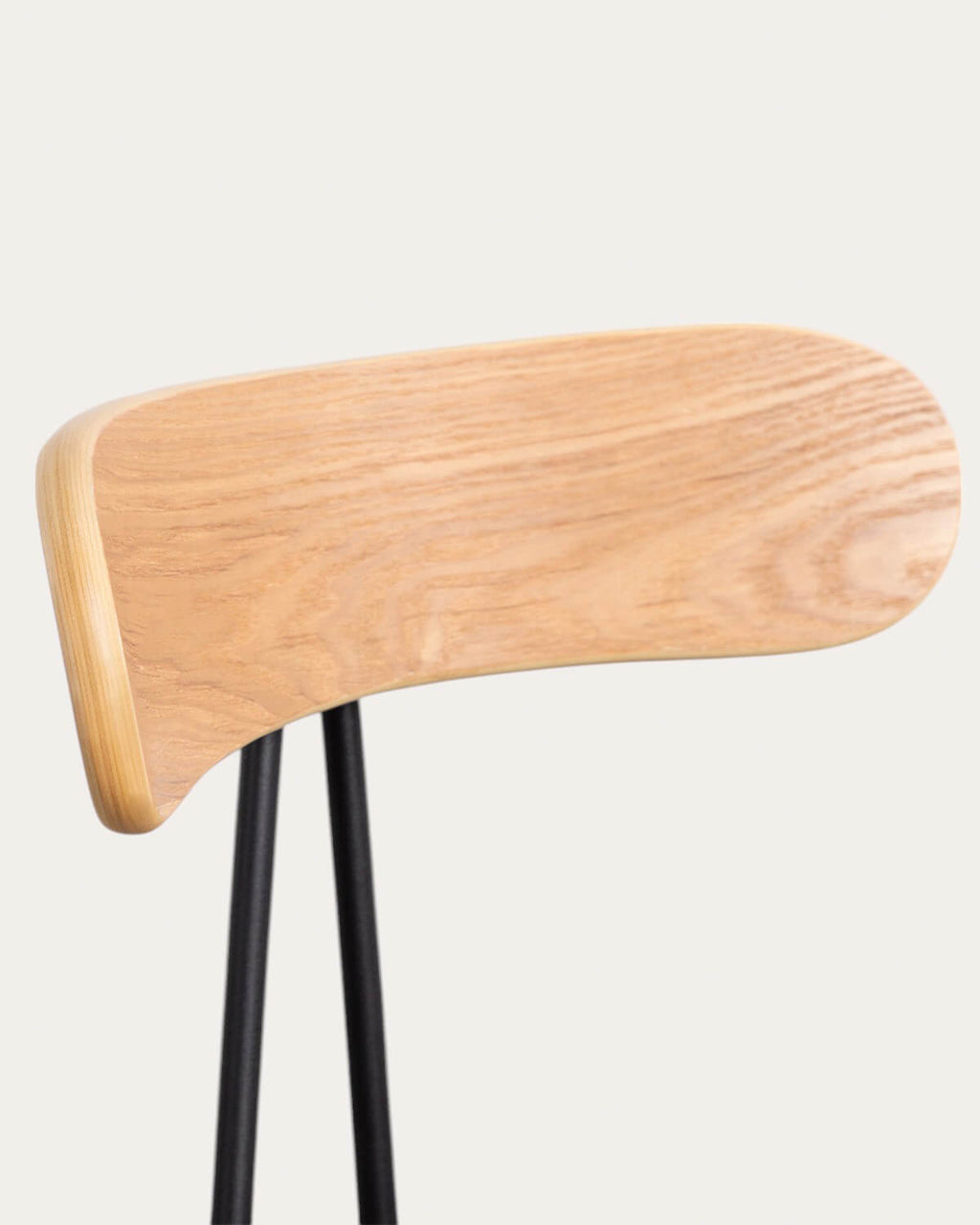 Brunela Faux Leather and Wood Dining Chair