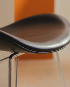 Brunela Faux Leather and Wood Dining Chair