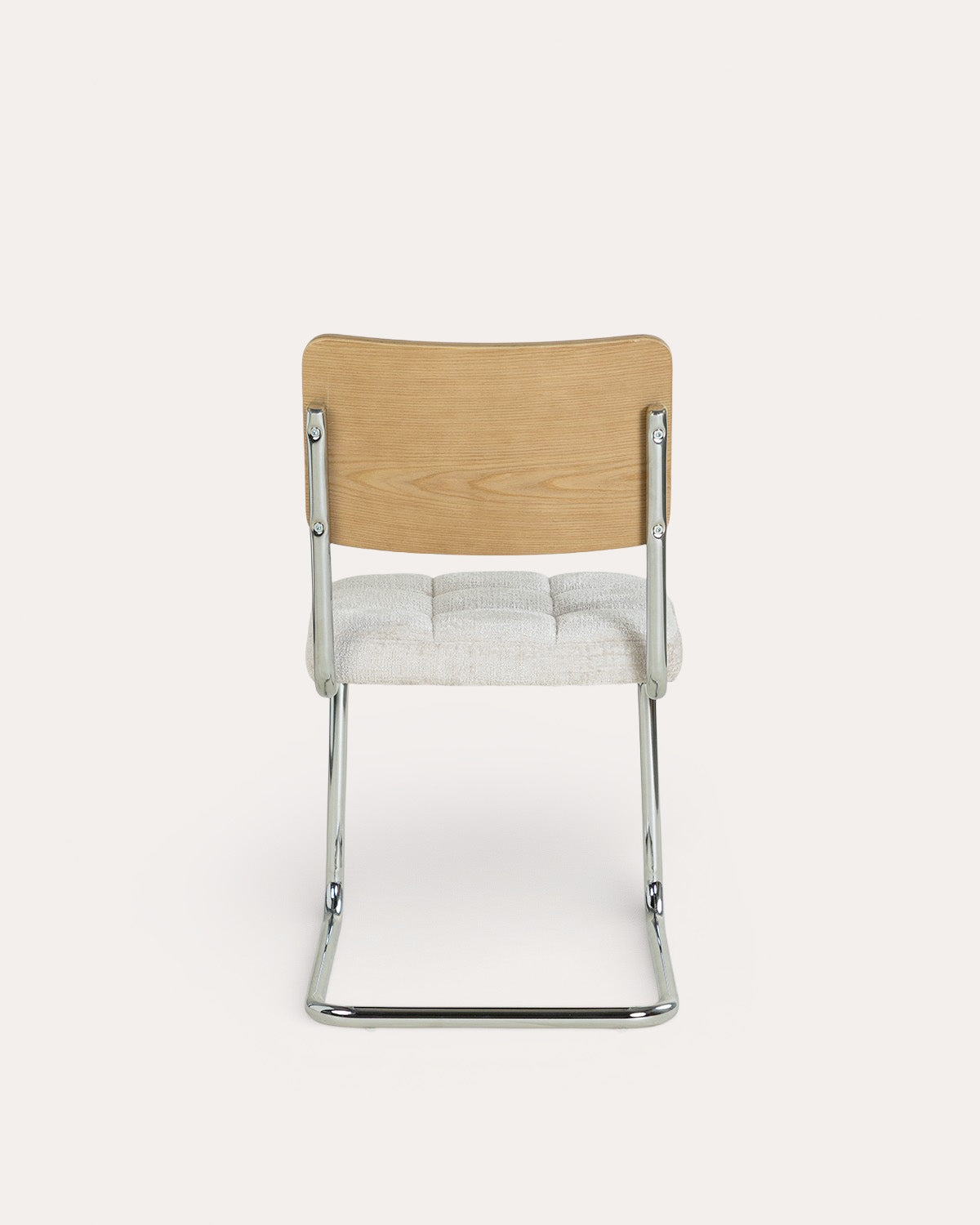Cuba wood and fabric dining chair