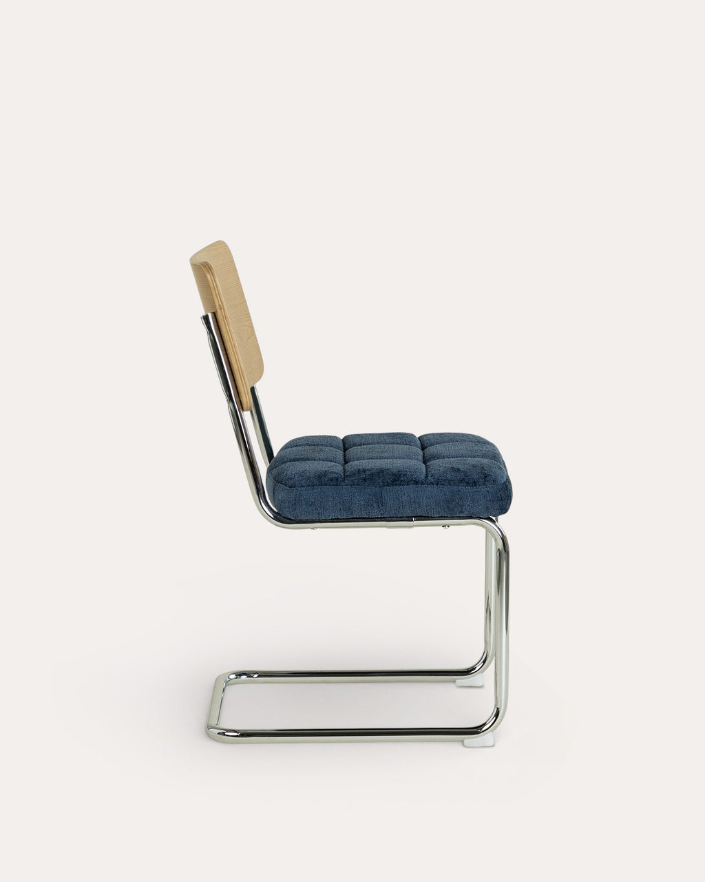 Cuba wood and fabric dining chair
