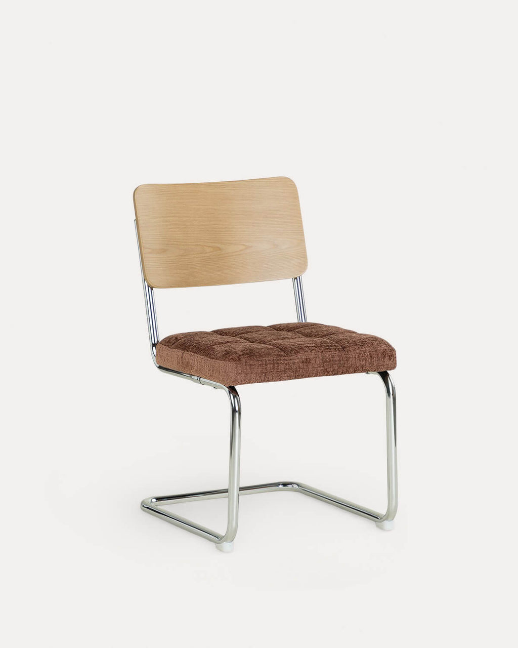 Cuba wood and fabric dining chair