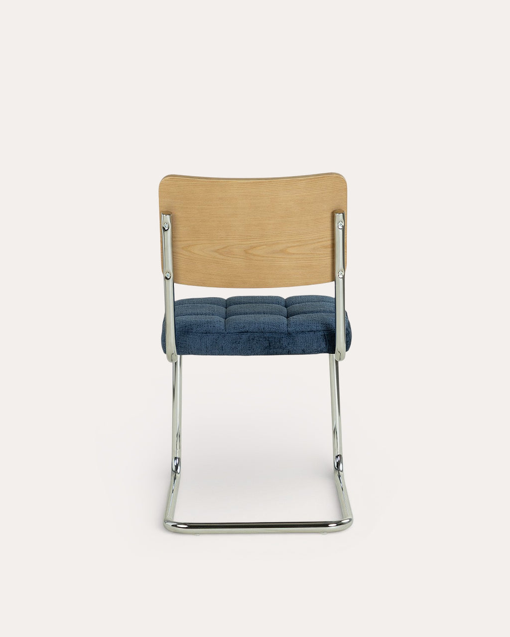 Cuba wood and fabric dining chair