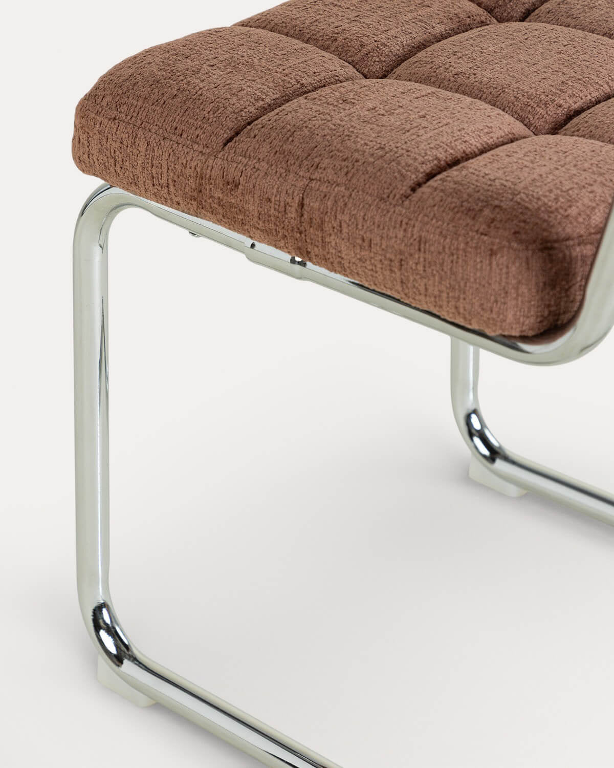 Cuba wood and fabric dining chair