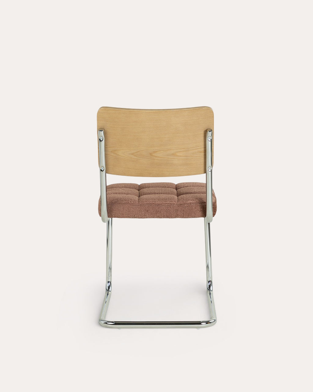Cuba wood and fabric dining chair
