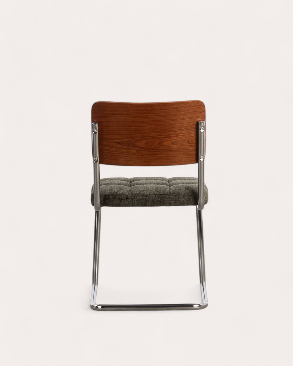 Cuba wood and fabric dining chair