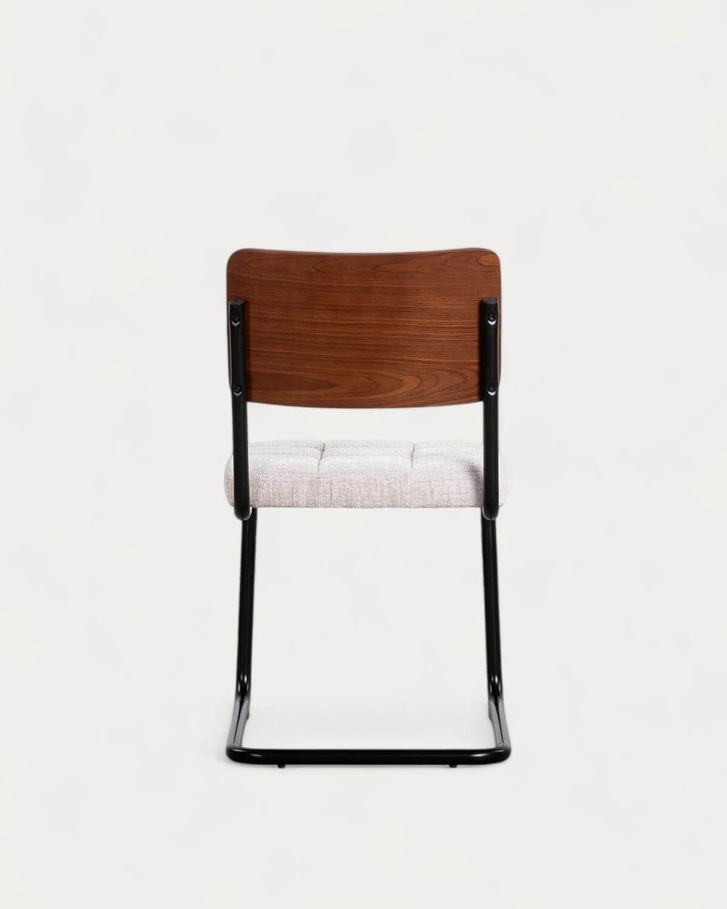Cuba wood and fabric dining chair