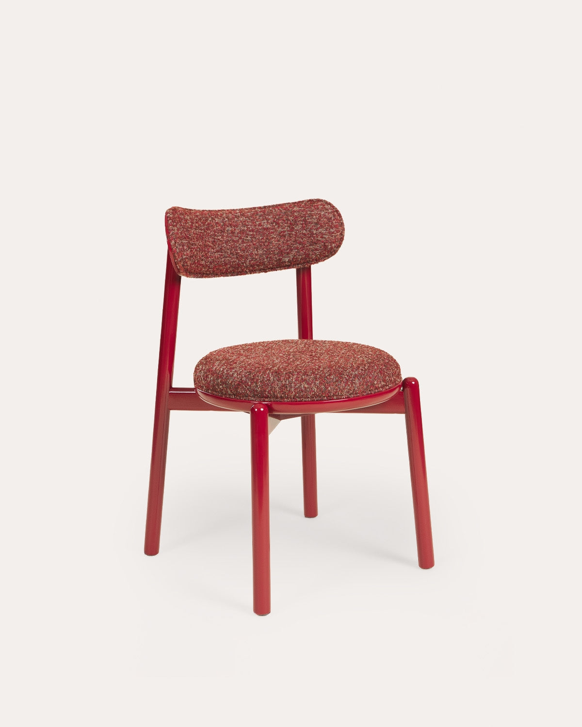 Senmad dining room chair in oak and fabric