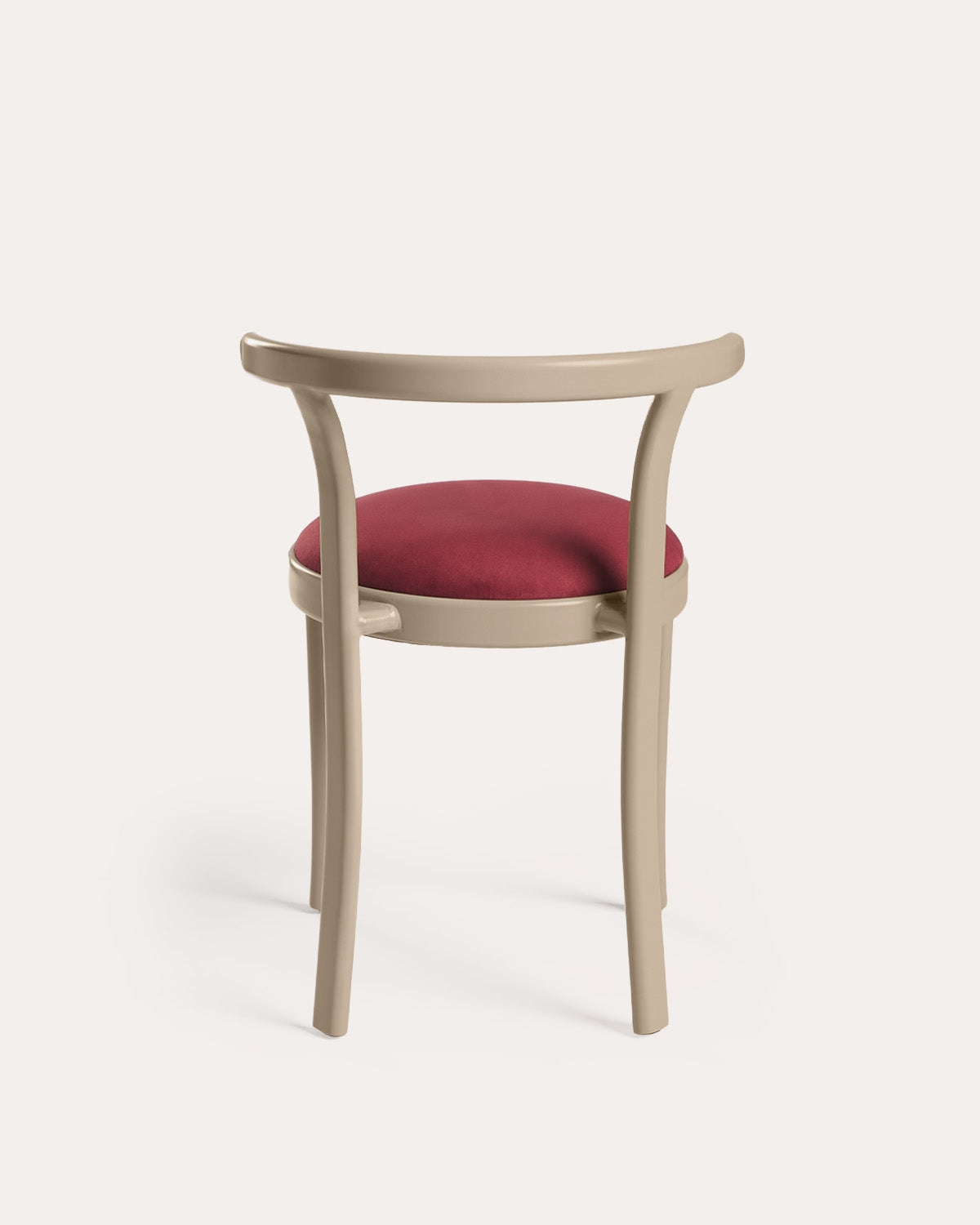 Biterit metal and fabric dining room chair