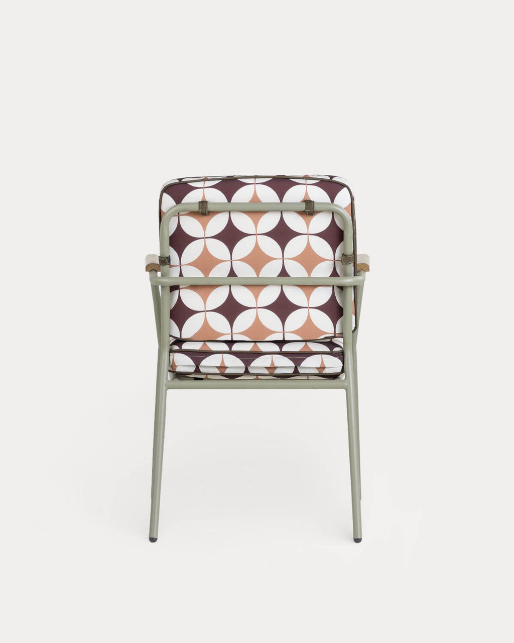 Edimbra metal and fabric dining chair